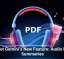 Meet Gemini’s New Feature: Audio PDF Summaries